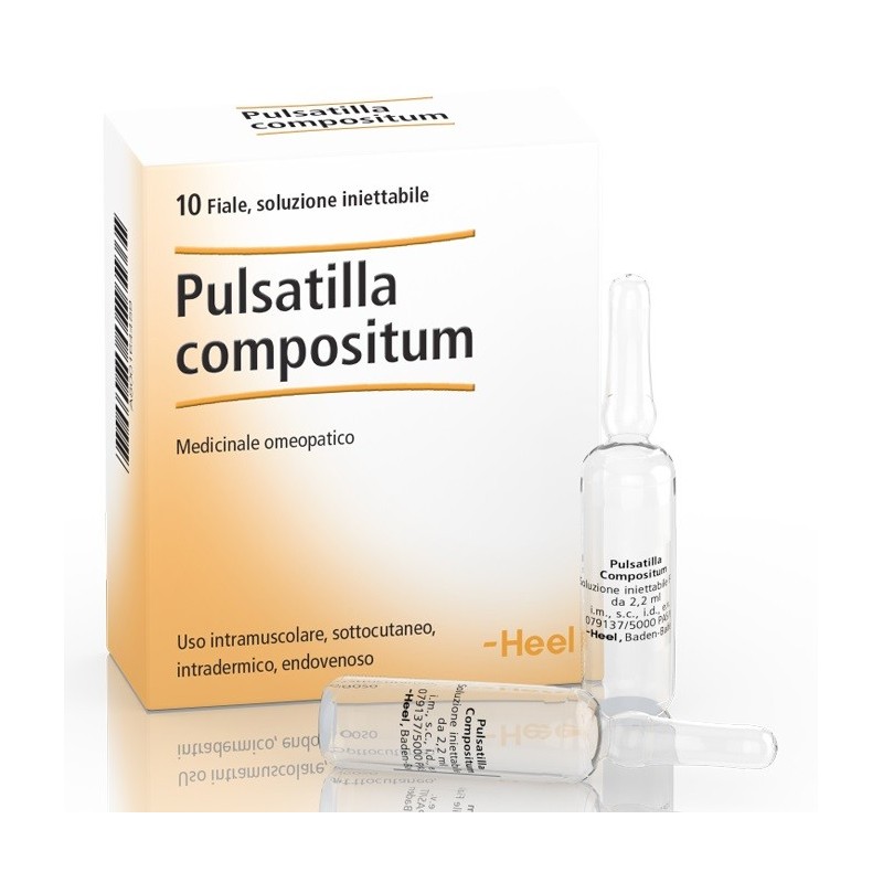 Guna Heel Pulsatilla Compositum 10 Fiale Da 2,2 Ml L'una Guna Heel Pulsatilla Compositum 10 Fiale Da 2,2 Ml L'una