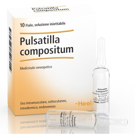 Guna Heel Pulsatilla Compositum 10 Fiale Da 2,2 Ml L'una Guna Heel Pulsatilla Compositum 10 Fiale Da 2,2 Ml L'una