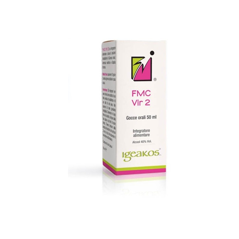 Igeakos Fmc Vir 2 Gocce Orali 50 Ml Igeakos Fmc Vir 2 Gocce Orali 50 Ml