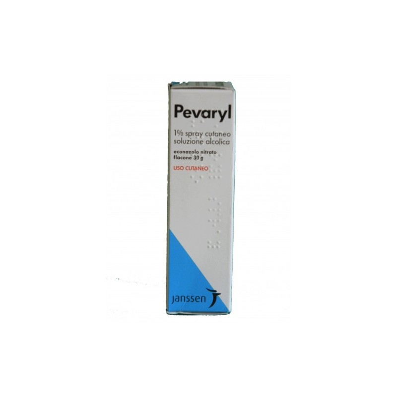 Karo Pharma Pevaryl 1% Spray Cutaneo, Soluzione Alcolica Econazolo Nitrato