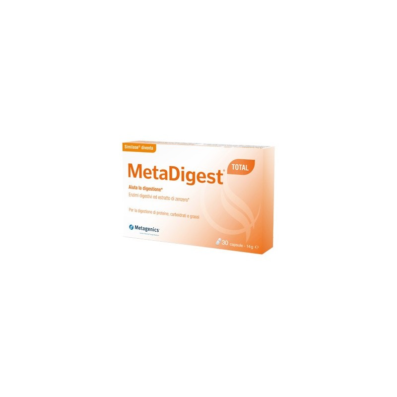 Metagenics Belgium Bvba Metadigest Total 30 Capsule Metagenics Belgium Bvba Metadigest Total 30 Capsule