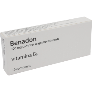 Teofarma Benadon 300 Mg Compresse Gastroresistenti vitamina B6