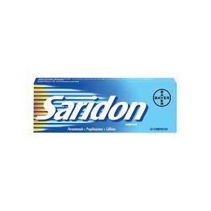 Saridon 10 Compresse Paracetamolo analgesico e antipiretico
