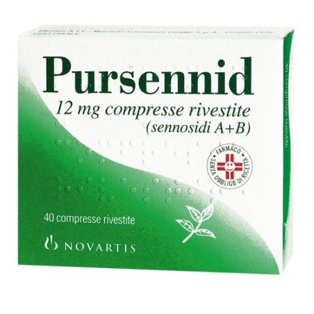 Haleon Italy Pursennid 12 Mg 40 Compresse Rivestite Sennosidi A+b