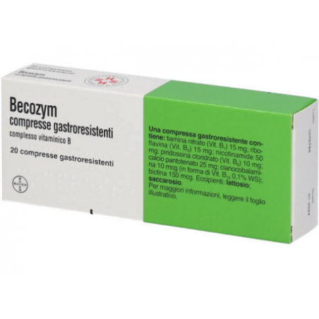Bayer Becozym 20 Compresse Gastroresistenti