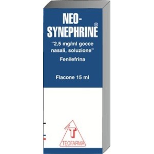 Teofarma Neo-synephrine 2,5 Mg/ml Gocce Nasali, Soluzione fenilefrina Cloridrato