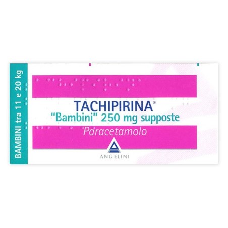Tachipirina Bambini 250 Mg 10 Supposte paracetamolo