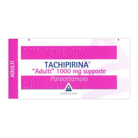 Tachipirina Adulti 1000 Mg 10 Supposte Paracetamolo