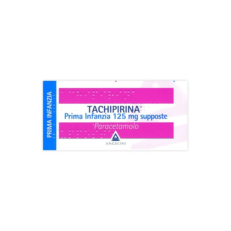Tachipirina Prima Infanzia 125 Mg 10 Supposte Paracetamolo