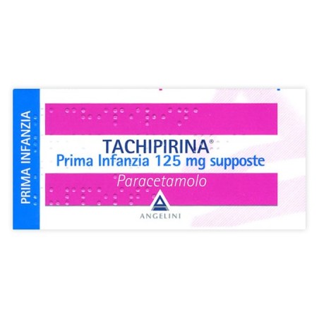 Tachipirina Prima Infanzia 125 Mg 10 Supposte Paracetamolo