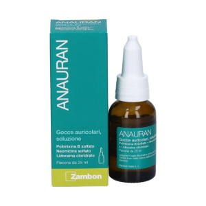 Anauran Gocce Auricolari Antibiotiche - 25ml
