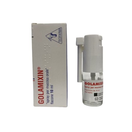 Teofarma Golamixin Spray Per Mucosa Orale - 10ml