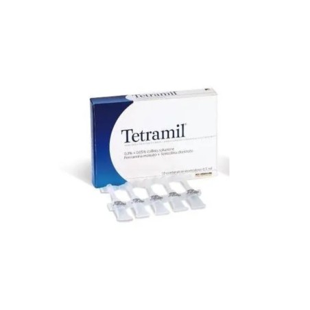 Tetramil 0,03%+0,05% Collirio Antistaminico Monodose - 10 flaconcini