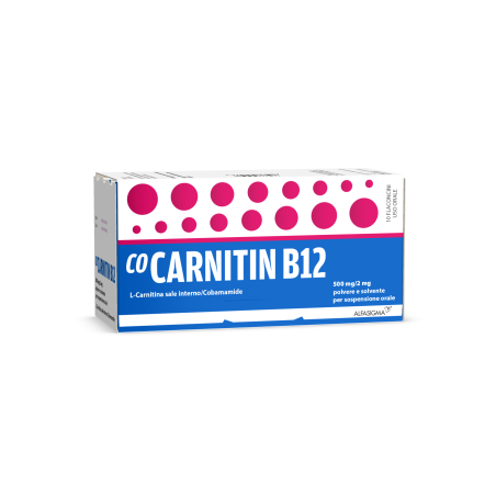 Cocarnitin B12 500 Mg/2 Mg Polvere E Solvente Per Sospensione Orale 10 flaconi