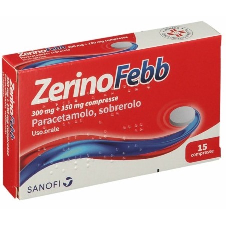 Zerinofebb 300 Mg + 150 Mg Compresse Paracetamolo, Sobrerolo