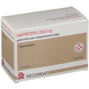 Recordati Naprosyn 250 Mg Granulato Per Sospensione Orale Naprossene