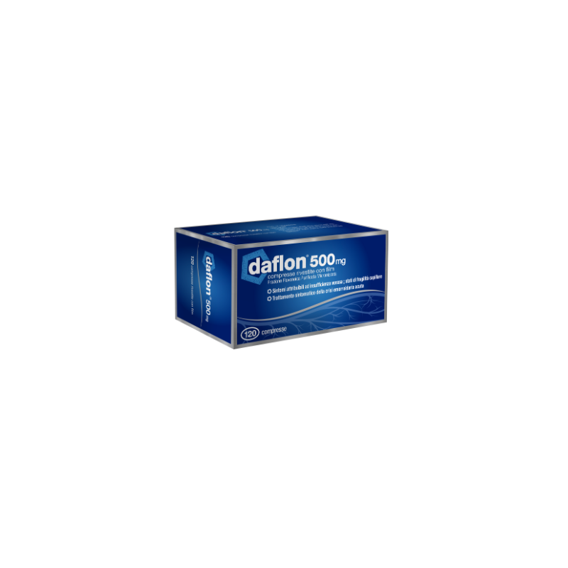 Daflon 500 Mg 120 Compresse Rivestite Frazione Flavonoica