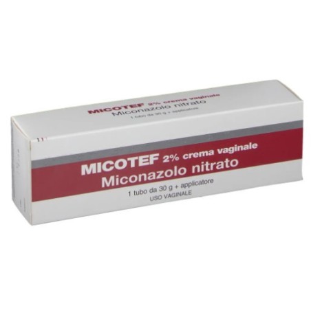 Teofarma Micotef 2% Crema Vaginale Miconazolo Nitrato 30 gr