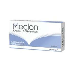 Meclon 100 Mg + 500 Mg 10 Ovuli Metronidazolo, Clotrimazolo