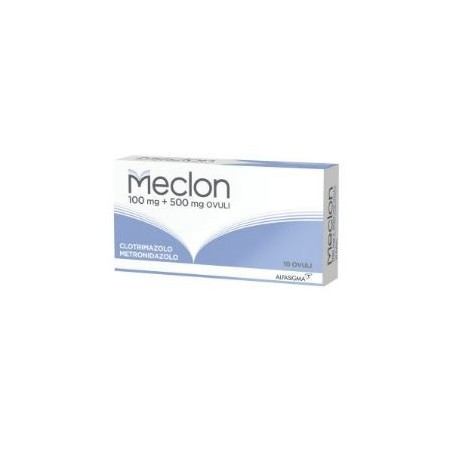Meclon 100 Mg + 500 Mg 10 Ovuli Metronidazolo, Clotrimazolo