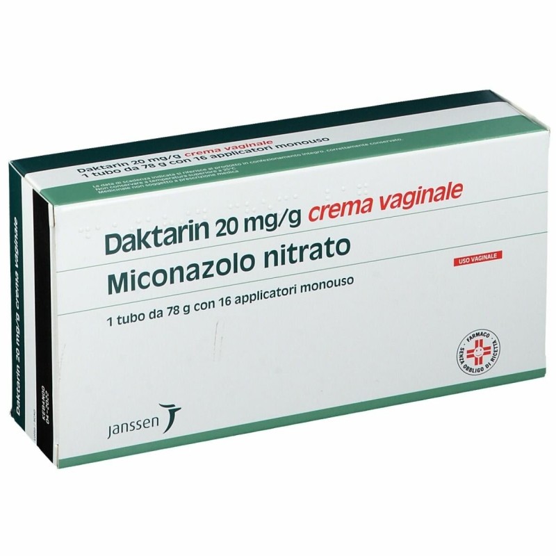 Daktarin 20 Mg/g Crema Vaginale Miconazolo Nitrato 78 gr