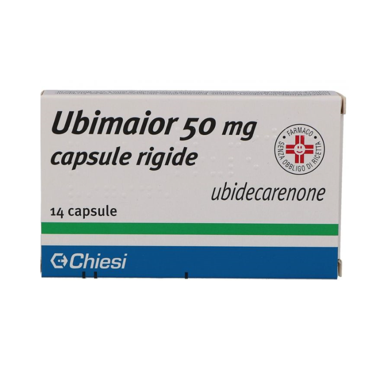 Chiesi Farmaceutici Ubimaior 50 Mg 14 Capsule Rigide Ubidecarenone