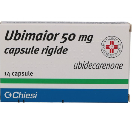Chiesi Farmaceutici Ubimaior 50 Mg 14 Capsule Rigide Ubidecarenone