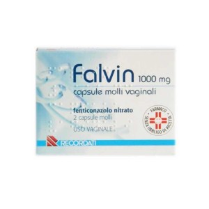 Recordati Falvin 1000 Mg Capsule Molli Vaginalifenticonazolo Nitrato