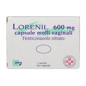 Lorenil 600 Mg 1 Capsula Molli Vaginali