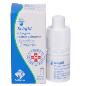 Ketoftil 0,5 Mg/ml Collirio flacone 10 ml