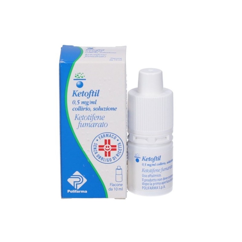 Ketoftil 0,5 Mg/ml Collirio flacone 10 ml