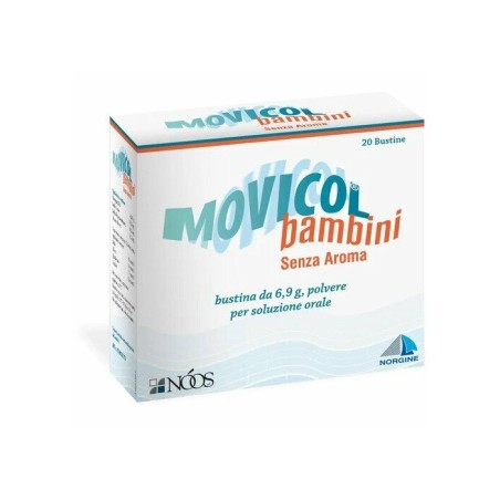 Norgine Italia Movicol Bambini 6,9 G, Polvere Per Soluzione Orale, Senza Aroma Norgine Italia Movicol Bambini 6,9 G, Polvere Per Soluzione Orale, Senza Aroma