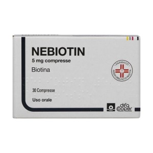 Difa Cooper Nebiotin 5 Mg Compresse Biotina