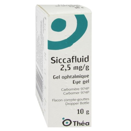 Siccafluid 2,5 Mg/g Gel Oftalmico 10 gr