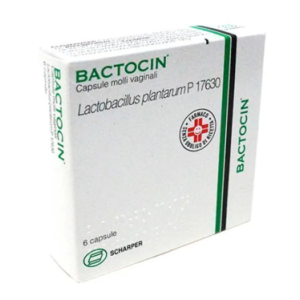 Farmitalia - Soc. Unipers. Bactocin Capsule Molli Vaginali Lactobacillus Plantarum P 17630
