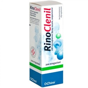 Chiesi Farmaceutici Rinoclenil 100 Microgrammi Spray Nasale, Sospensione  Beclometasone Dipropionato