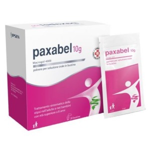 Ipsen Consumer Healthcare Paxabel 10 G, Polvere Per Soluzione Orale In Bustina Macrogol 4000 20 bustine