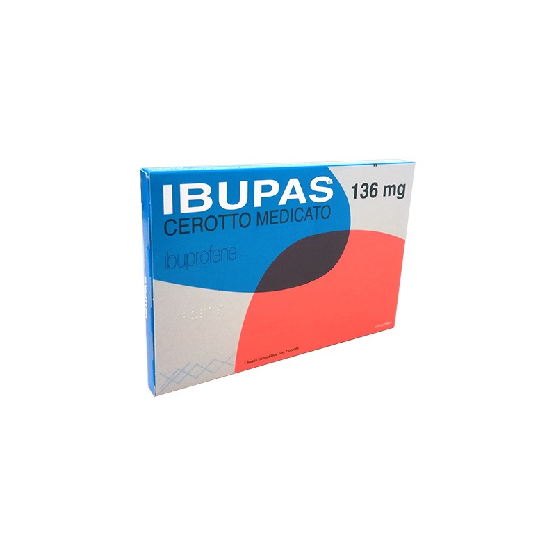 Ibupas 7 Cerotti Ibuprofene 136 Mg