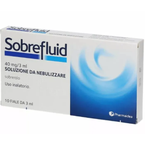 Pharmaidea Sobrefluid 40mg/3ml Soluzione Da Nebulizzare Sobrerolo