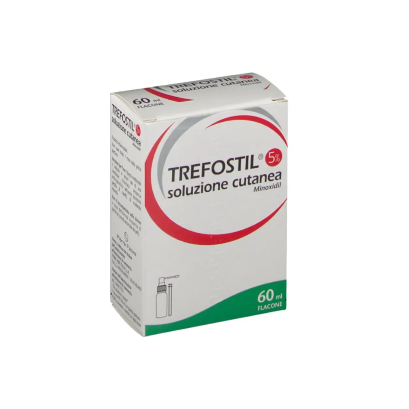 Pierre Fabre Italia Trefostil 50 Mg/ml, Soluzione Cutanea Minoxidil 60 ml