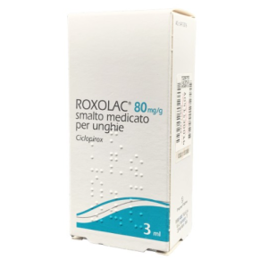 Pierre Fabre Italia Roxolac 80 Mg/g, Smalto Medicato Per Unghie Ciclopirox 3 ml