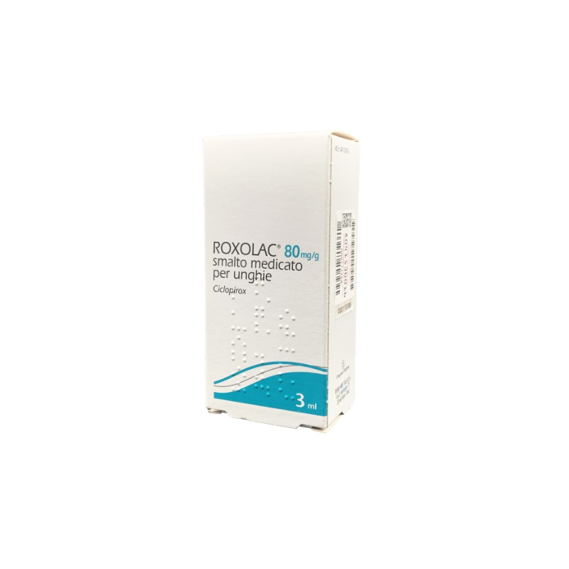 Pierre Fabre Italia Roxolac 80 Mg/g, Smalto Medicato Per Unghie Ciclopirox 3 ml