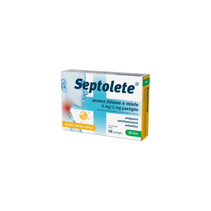 Septolete Aroma Limone E Miele 3 Mg/1 Mg Pastiglie