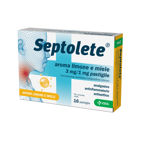 Septolete Aroma Limone E Miele 3 Mg/1 Mg Pastiglie