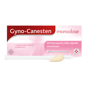 Gyno-canesten Monodose 500 Mg Capsula Molle Vaginale Clotrimazolo