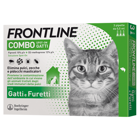Frontline Combo Spot-on Gatti - 3 pipette