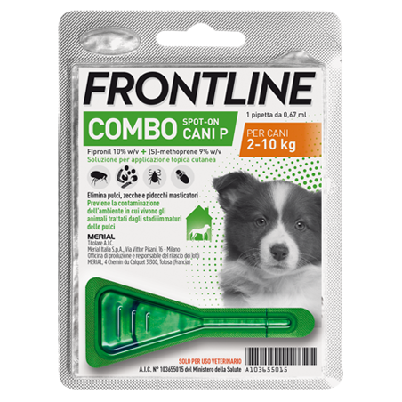 Frontline Combo Spot-on Cani P 2-10Kg - 1 pipetta