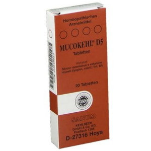 Sanum-kehlbeck Gmbh & Co. Kg Sanum Mucokehl D5 20 Compresse