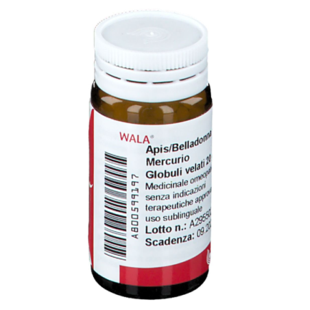 Wala Italia Apis Belladonna con Mercurio 20 G Globuli