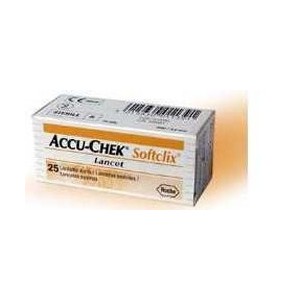 Roche Diabetes Care Italy Lancette Pungidito Accu-chek Softclix 25 Pezzi